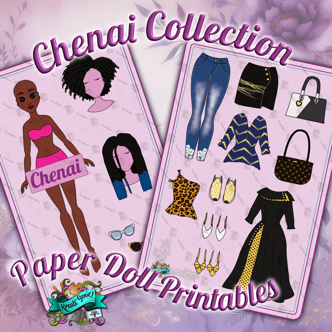 Printable: Paper Dolls – Chenai Collection